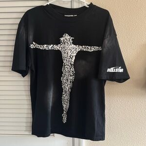 Hellstar QR Christ tee